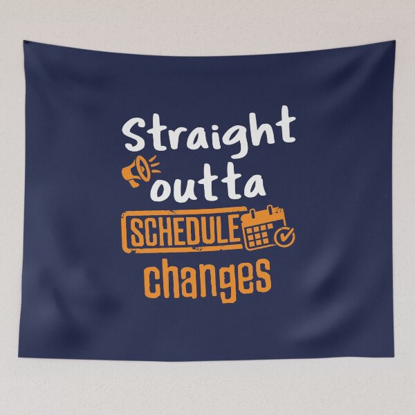 Item preview, School Counselor Straight Outta Schedule Changes designed and sold by jaygo.