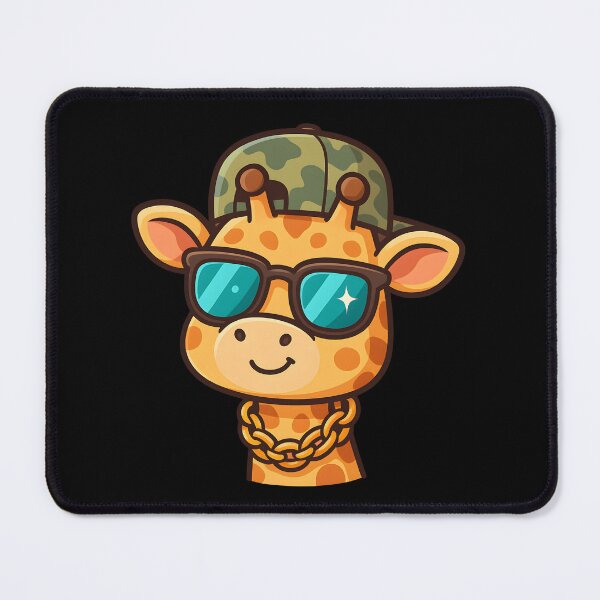 Item preview, Cool Giraffe – Funny Streetwear Cartoon Animal designed and sold by Bawek85Designs.