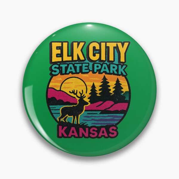 Artikelvorschau, Elk City State Park, Kansas entworfen und verkauft von Broken Antler Designs .