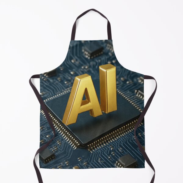 Item preview, Golden AI on Circuit Board designed and sold by Czerkiz.