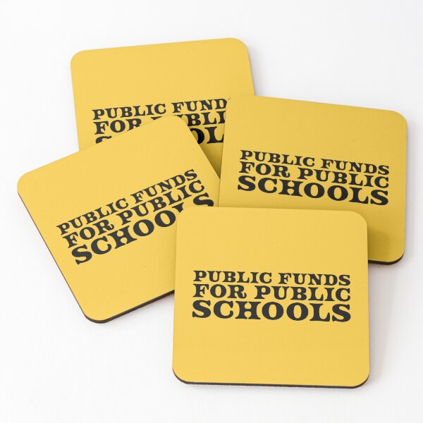Item preview, Public Funds for Public Schools V2 - Black designed and sold by sillyjess.