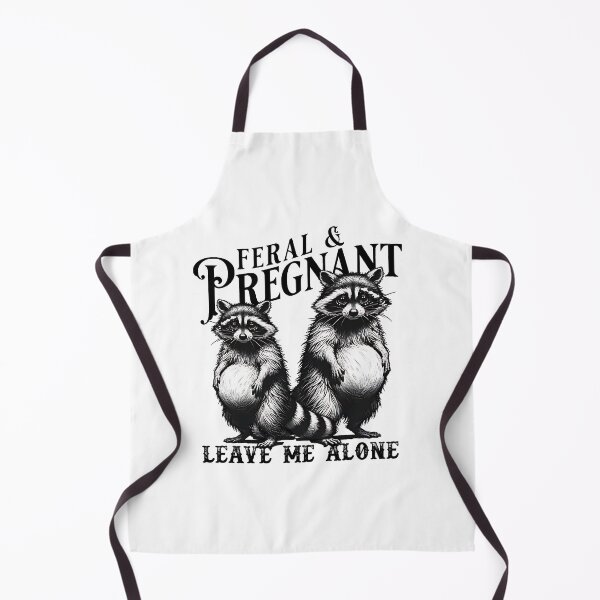 Item preview, Leave Me Alone Funny Pregnancy Raccoon designed and sold by gear-posters.