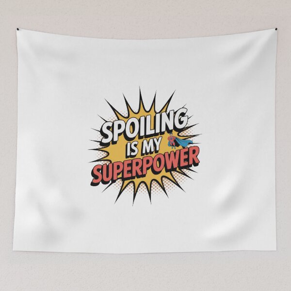 Item preview, Grandma: Spoiling is My Superpower designed and sold by Enea Kelo.