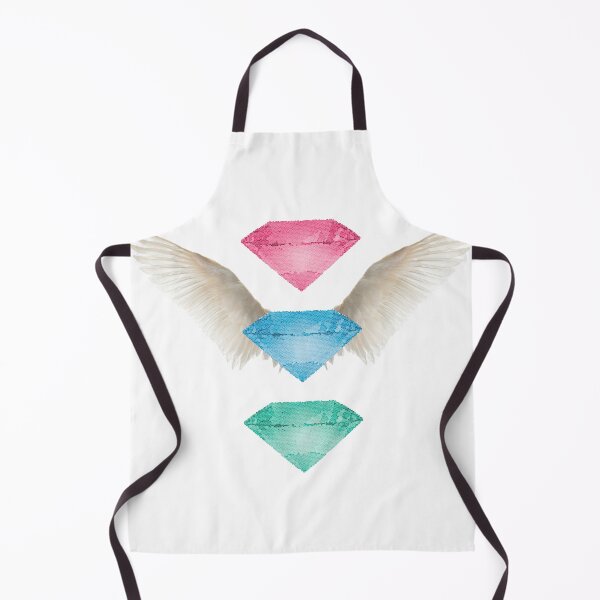 Item preview, Colorful Diamond Wings – Fantasy Gemstone Illustration designed and sold by mcuj-art.