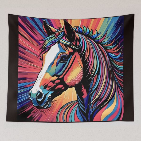 Item preview, Horse Illustration designed and sold by ViaARTfactory.