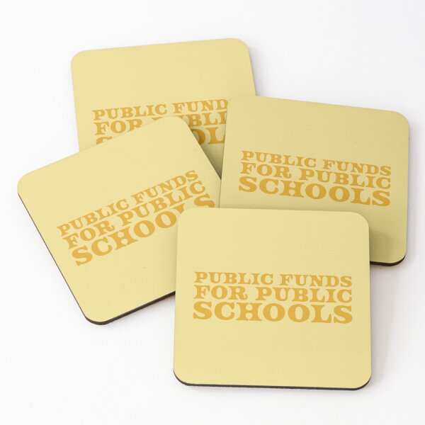 Item preview, Public Funds for Public Schools V2 - Amber designed and sold by sillyjess.