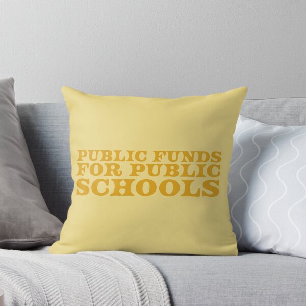 Item preview, Public Funds for Public Schools V2 - Amber designed and sold by sillyjess.