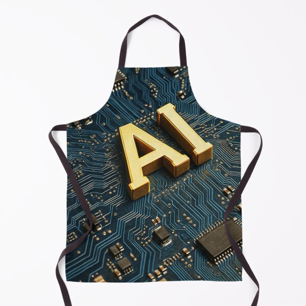 Item preview, Golden AI on Circuit Board designed and sold by Czerkiz.