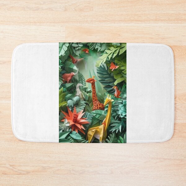 Item preview, Origami Jungle Animals Artwork designed and sold by LumoFreak.