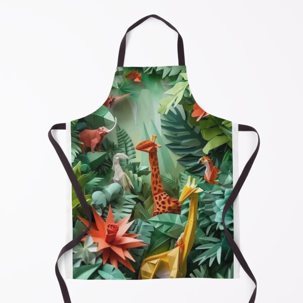Item preview, Origami Jungle Animals Artwork designed and sold by LumoFreak.