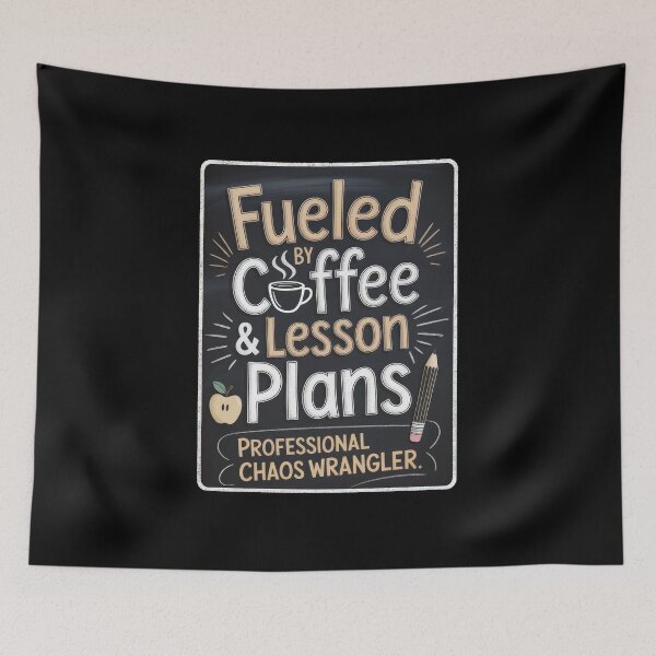 Item preview, The Teacher's Fuel: Fueled by Coffee & Lesson Plans designed and sold by Enea Kelo.