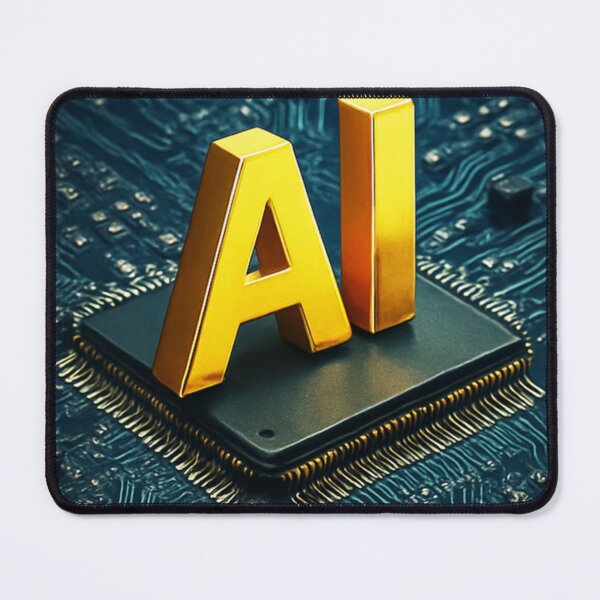 Item preview, Golden AI on Circuit Board designed and sold by Czerkiz.
