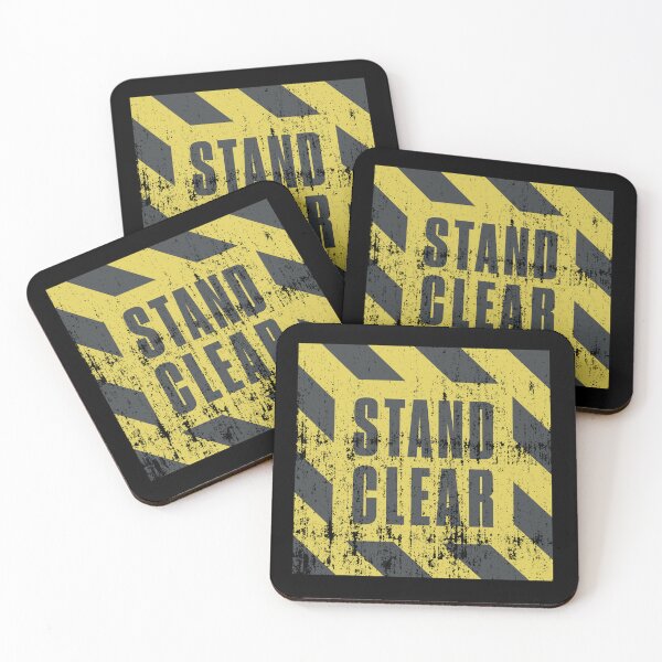 Item preview, Stand Clear - distressed version designed and sold by The Common Tee.