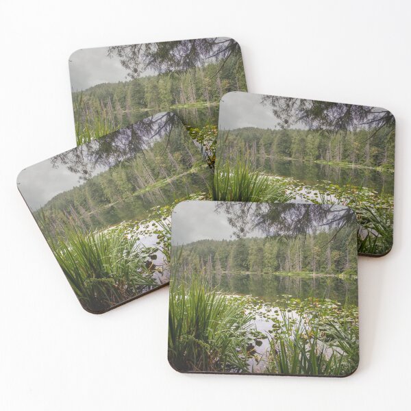 Item preview, Dark Green of Killarney Lake Vancouver Island  designed and sold by Ernie Steven Dickey.