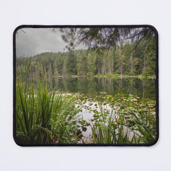 Item preview, Dark Green of Killarney Lake Vancouver Island  designed and sold by Ernie Steven Dickey.