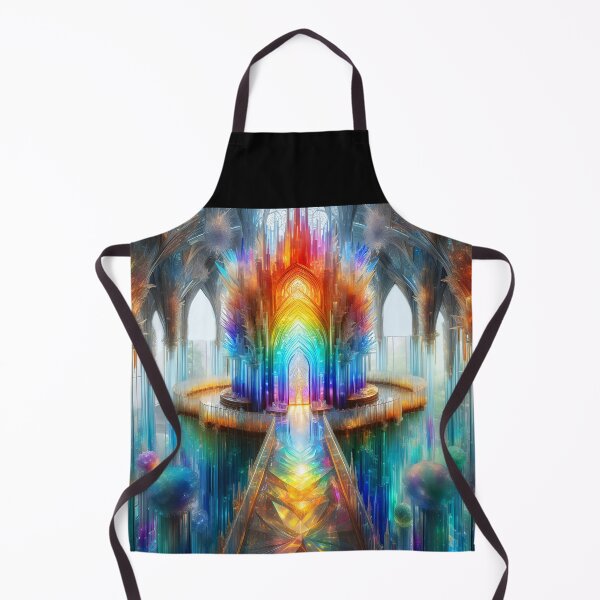 Item preview, Crystal Palace Hall – Rainbow Hued Fantasy Room designed and sold by EmeraldeaArt.
