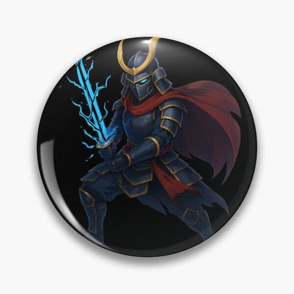 Item preview, Samurai of Lightning – Warrior of Thunder designed and sold by BeenSavage.
