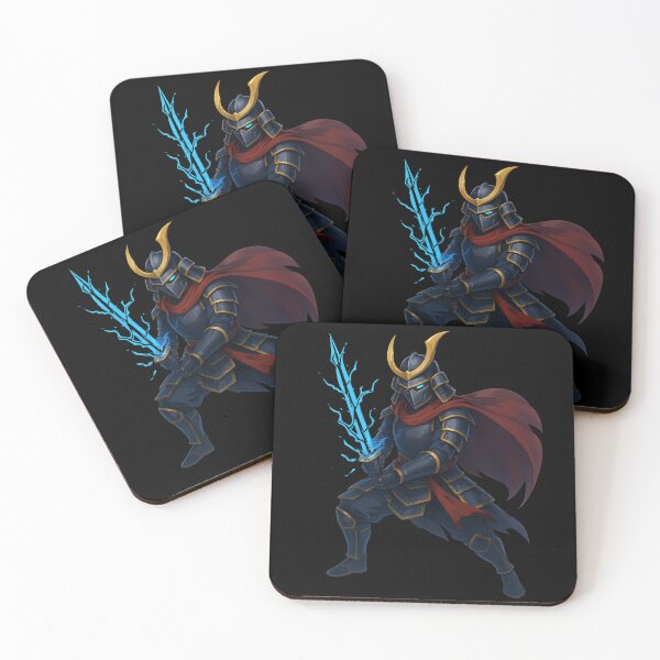 Item preview, Samurai of Lightning – Warrior of Thunder designed and sold by BeenSavage.