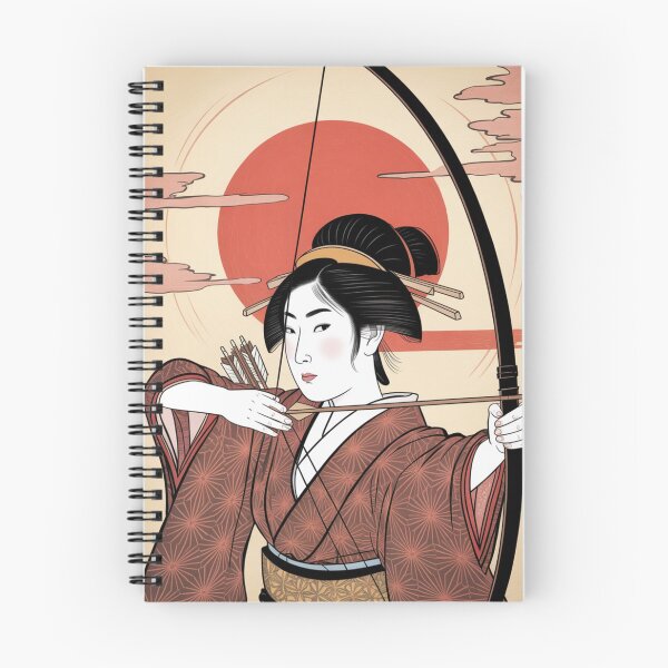 Item preview, Warrior of the Rising Sun – Strength and Precision in the Path of the Bow designed and sold by FusiTink.