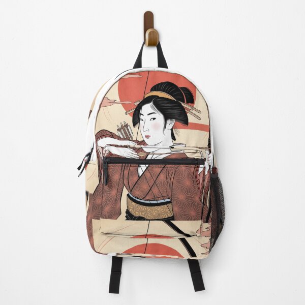 Item preview, Warrior of the Rising Sun – Strength and Precision in the Path of the Bow designed and sold by FusiTink.
