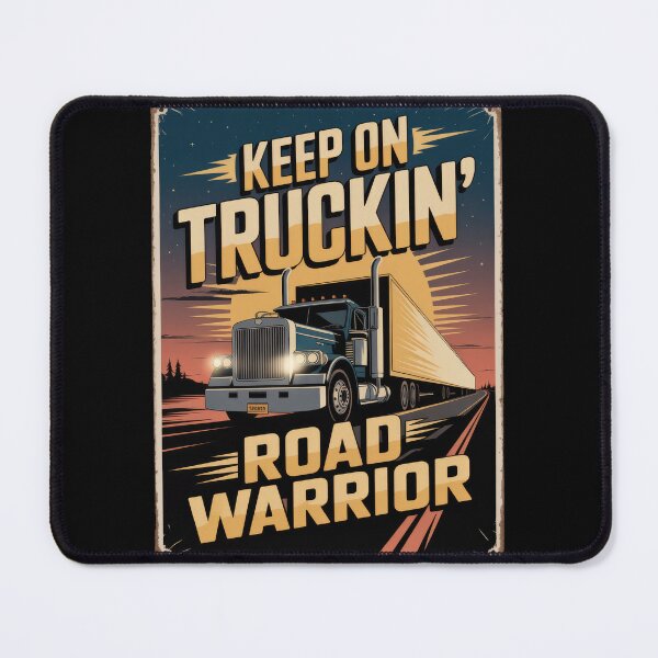 Item preview, The Road Warrior Keep On Truckin' designed and sold by Enea Kelo.