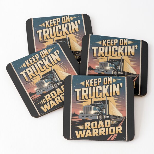 Item preview, The Road Warrior Keep On Truckin' designed and sold by Enea Kelo.