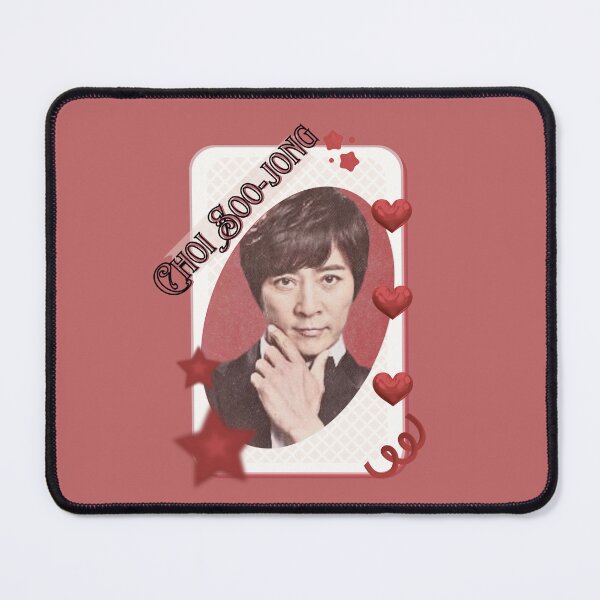 Item preview, Choi Soo-jong (최수종) Korean Actor Card Red Aesthetic Collage Design designed and sold by AJUNICE STUDIO.