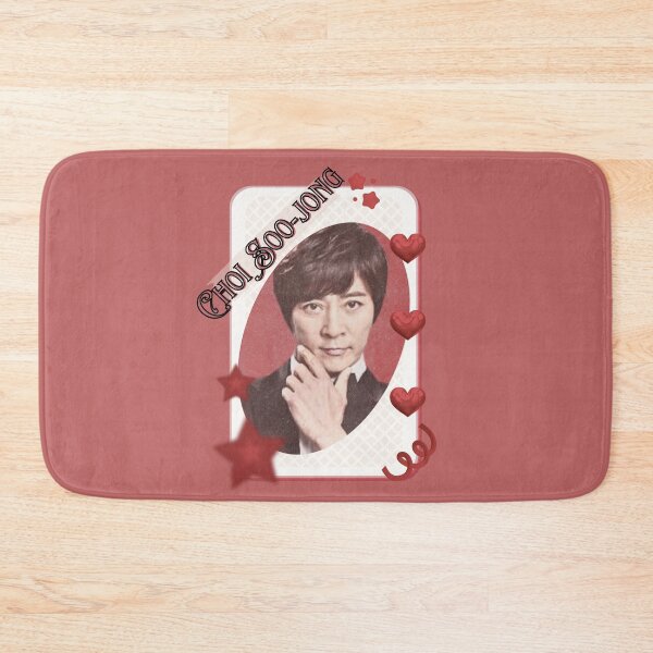 Item preview, Choi Soo-jong (최수종) Tarjeta de actor coreano Diseño de collage estético rojo designed and sold by AJUNICE STUDIO.