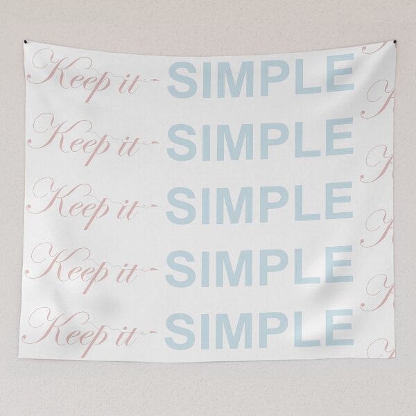 Item preview, Keep it SIMPLE designed and sold by Botaniq Studio.