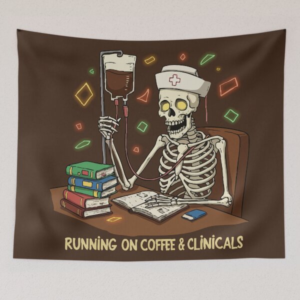 Item preview, funny nursing student Coffee IV Nurse designed and sold by Uglyandcute.