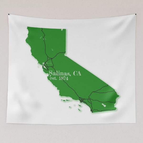 Item preview, Salinas, CA [Green] designed and sold by PhilbonianDezin.