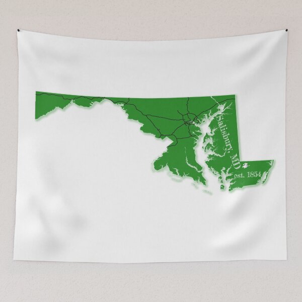 Item preview, Salisbury, MD [Green] designed and sold by PhilbonianDezin.