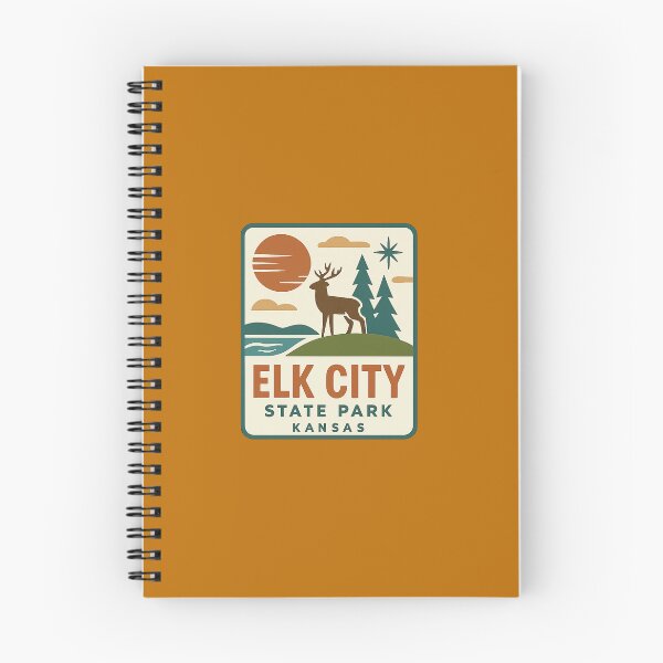 Artikelvorschau, Elk City State Park, Kansas entworfen und verkauft von Broken Antler Designs .