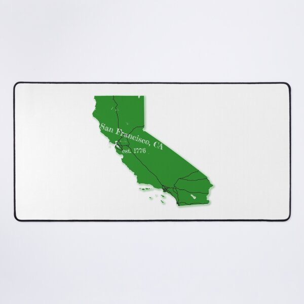 Item preview, San Francisco, CA [Green] designed and sold by PhilbonianDezin.