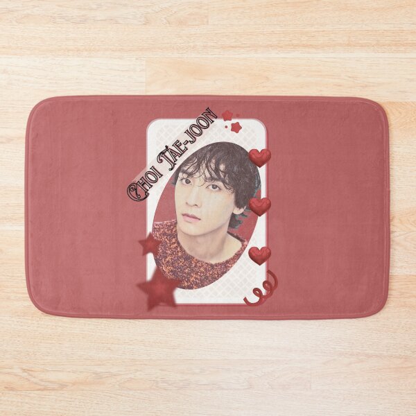 Item preview, Choi Tae-joon (최태준) Korean Actor Card Red Aesthetic Collage Design designed and sold by AJUNICE STUDIO.