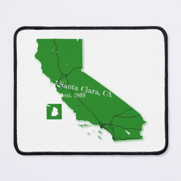 Item preview, Santa Clara, CA [Green] designed and sold by PhilbonianDezin.