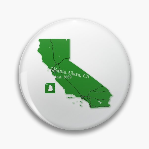Item preview, Santa Clara, CA [Green] designed and sold by PhilbonianDezin.