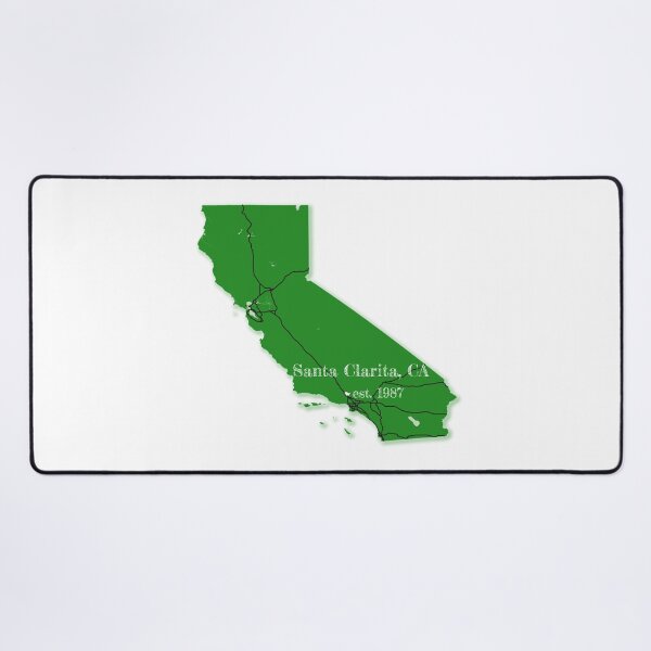 Item preview, Santa Clarita, CA [Green] designed and sold by PhilbonianDezin.