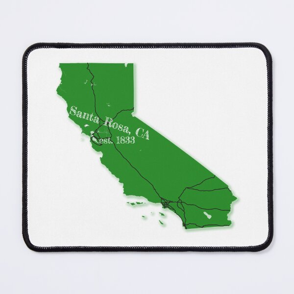 Item preview, Santa Rosa, CA [Green] designed and sold by PhilbonianDezin.