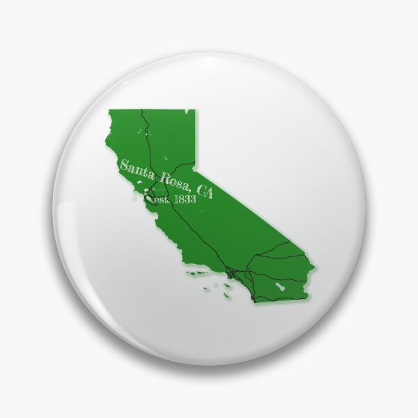 Item preview, Santa Rosa, CA [Green] designed and sold by PhilbonianDezin.