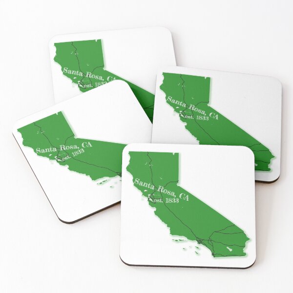 Item preview, Santa Rosa, CA [Green] designed and sold by PhilbonianDezin.