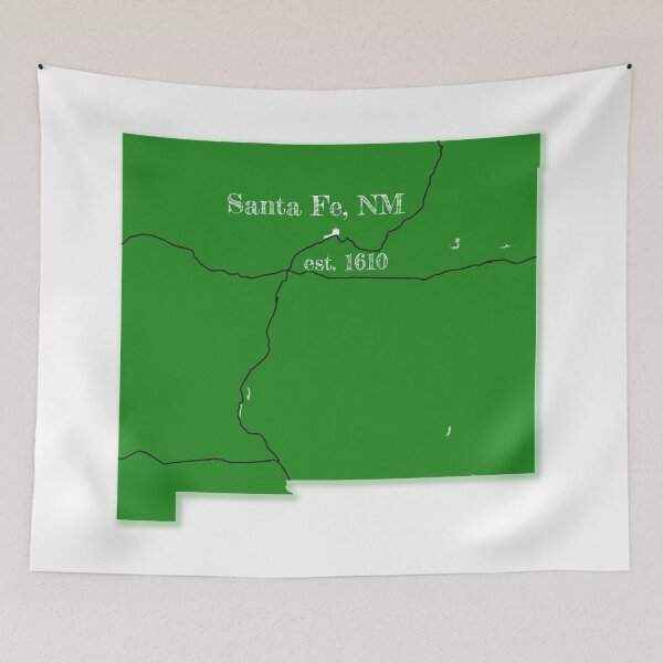 Item preview, Santa Fe, NM [Green] designed and sold by PhilbonianDezin.