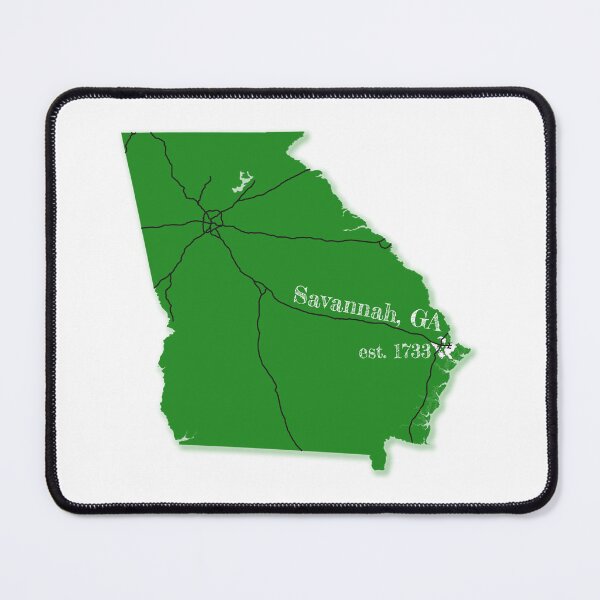 Item preview, Savannah, GA [Green] designed and sold by PhilbonianDezin.