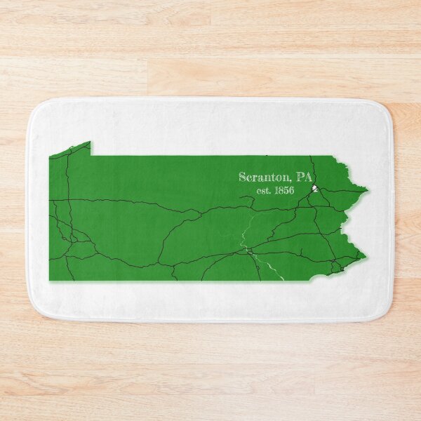 Item preview, Scranton, PA [Green] designed and sold by PhilbonianDezin.