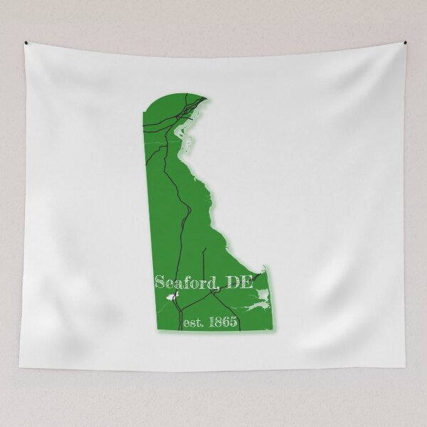 Item preview, Seaford, DE [Green] designed and sold by PhilbonianDezin.
