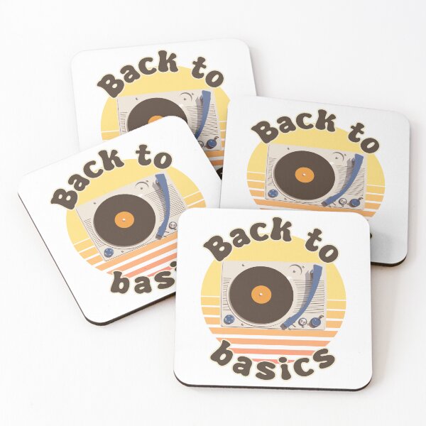Item preview, Back to Basics – Retro Vinyl Record Player Design designed and sold by LM-Digital.