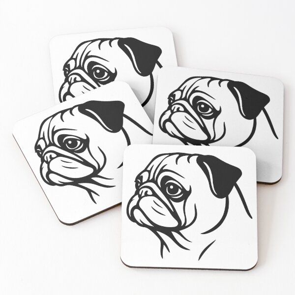 Item preview, Pug Portrait designed and sold by theartfulaspie.