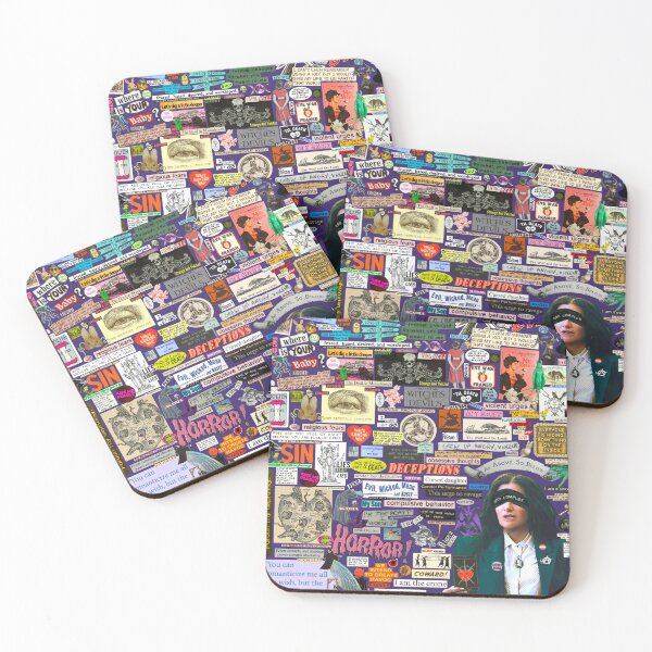 Item preview, Agatha Collage designed and sold by Colorful Character.