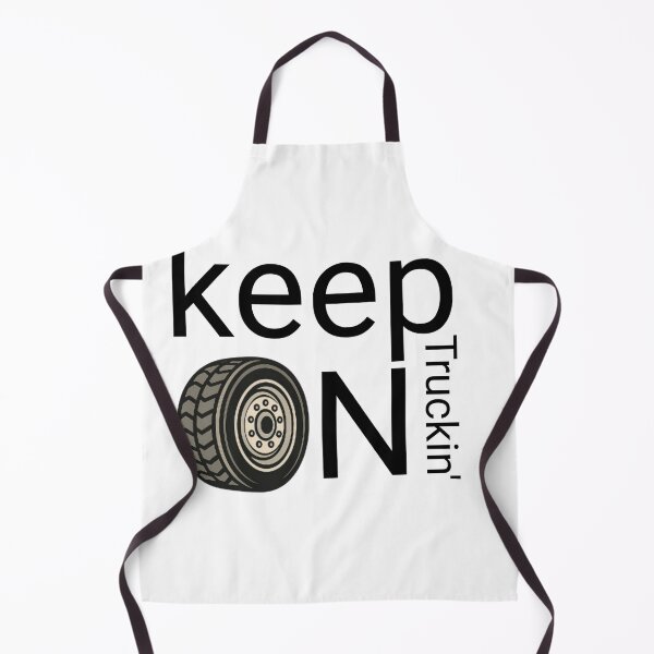 Item preview, Cool Trucker Gift – Keep On Truckin’ Typography & Wheel designed and sold by SHOP SOUS⭐⭐⭐⭐⭐.