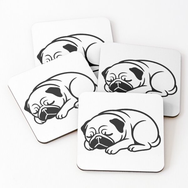 Item preview, Pug Sleeping designed and sold by theartfulaspie.